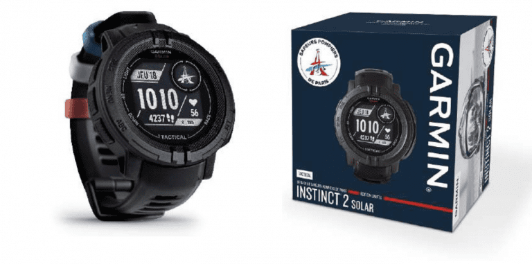 Deux montres Garmin en édition limitée avec la Brigade des Sapeurs-Pompiers de Paris