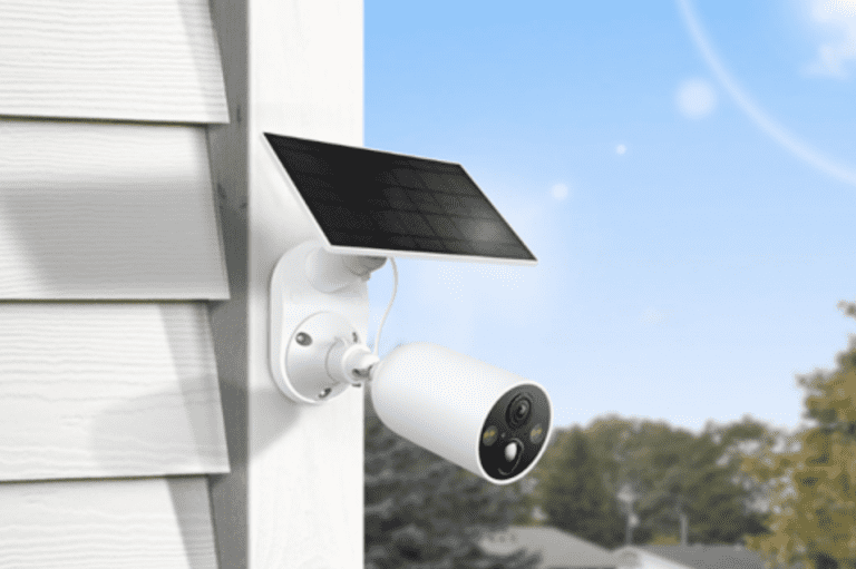 Des caméras de sécurité à énergie solaire
