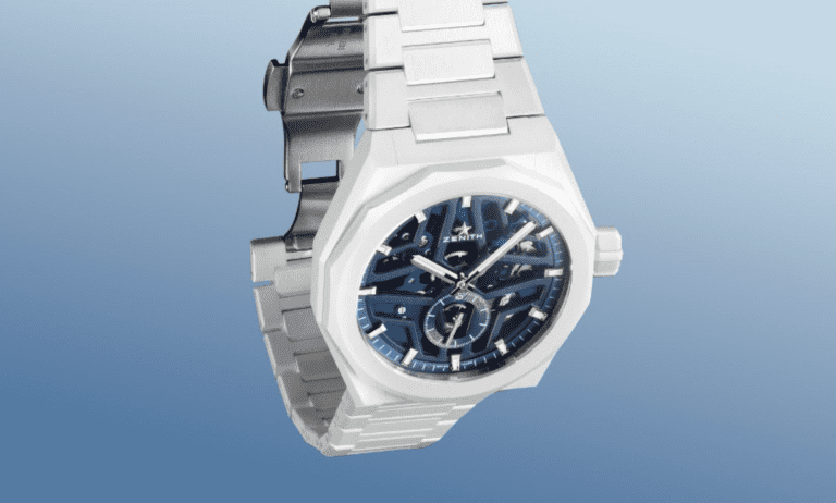 Zenith dévoile la DEFY Skyline Skeleton en céramique blanche