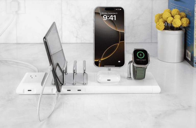 Scosche BaseLynx 2.0, indispensable pour recharger sa panoplie Apple