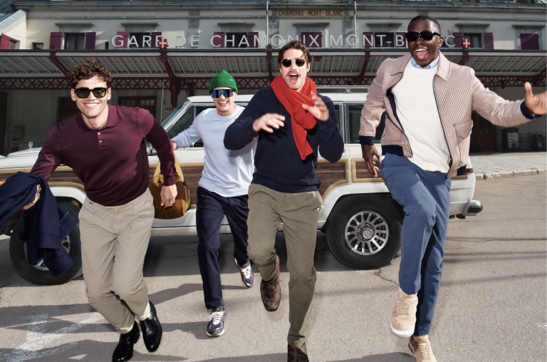 Des Chinos classiques épais Mr Marvis pour l’automne et l’hiver