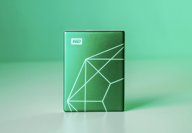 Un disque dur Western Digital WD My Passport édition Emeraude exclusif