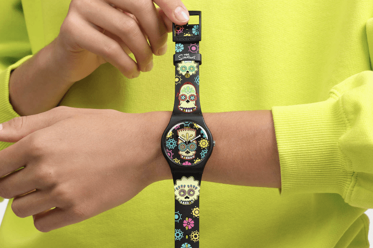 Une Swatch The Simpsons pour Halloween