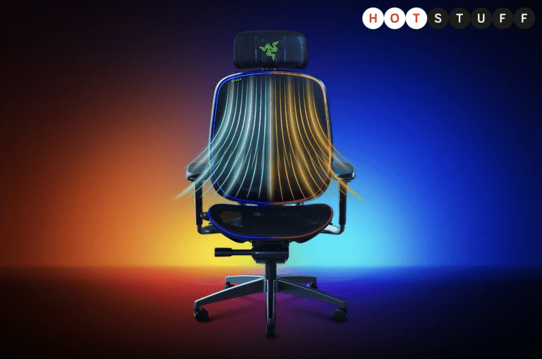 CES 2025 : Le concept de chaise gamin de Razer peut contrôler sa température