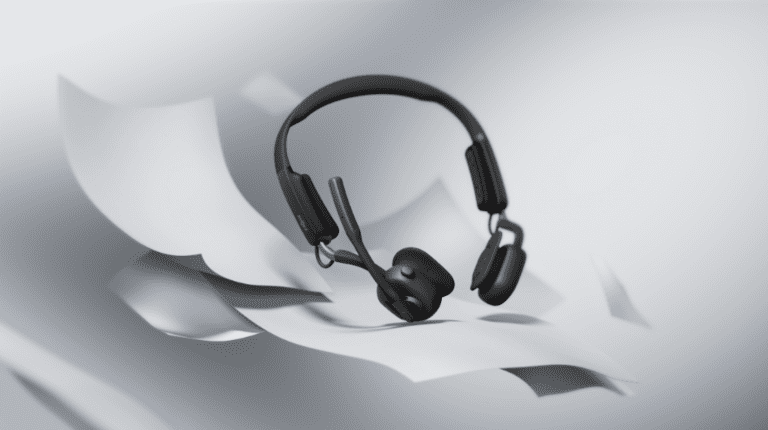 SHOKZ OpenMeet, un casque à oreilles libres pour les professionnels