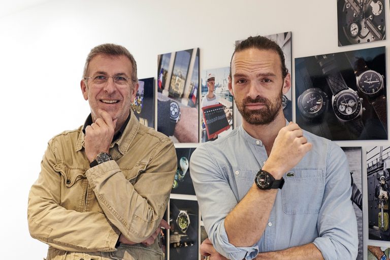 Alban Lenoir séduit par les montres Ralf Tech