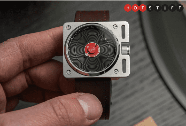 Si vous aimez les vinyles, il vous faut cette montre platine abordable