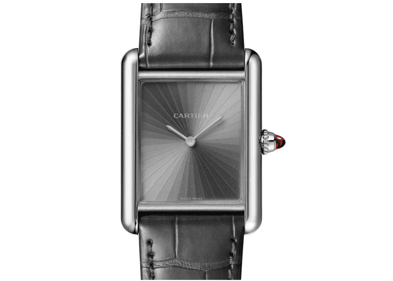 Watches & Wonders 2025 : une Cartier Tank Louis Cartier en platine ou en or jaune