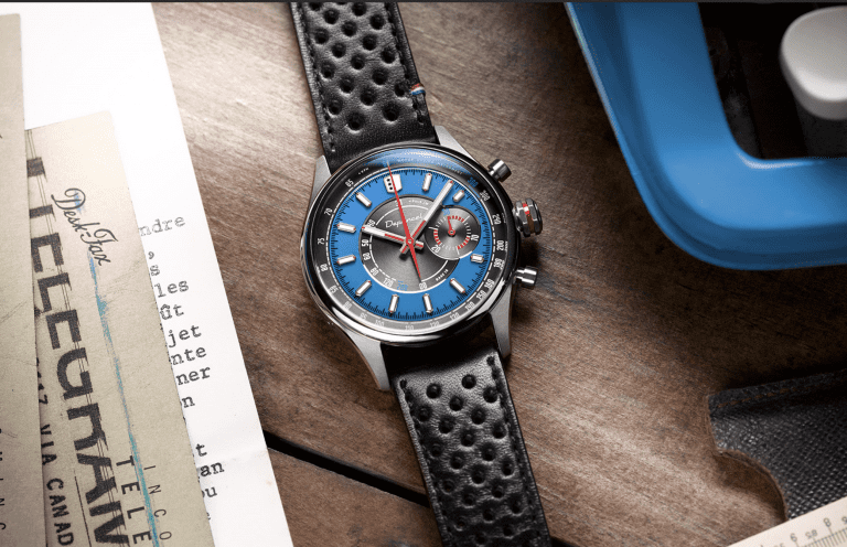 Depancel présente l’Allure Valjoux 92 Bleu de France  