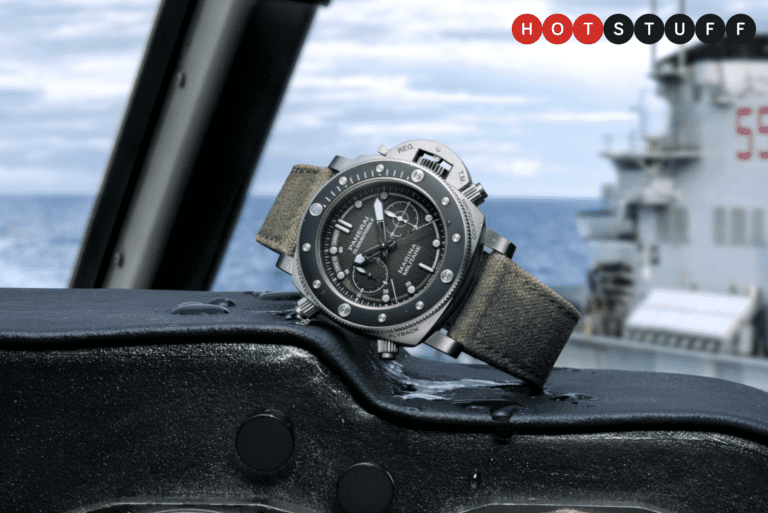 Prenez-vous pour un commando avec la Panerai Submersible Chrono Marina Militare Experience Edition