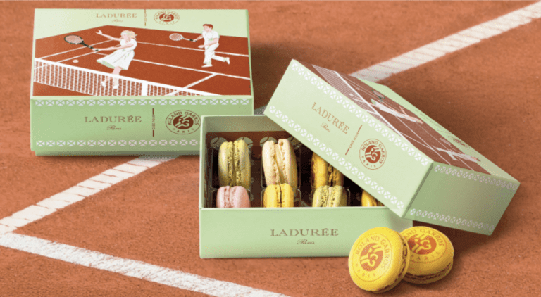 Des macarons Ladurée pour Roland-Garros 2025