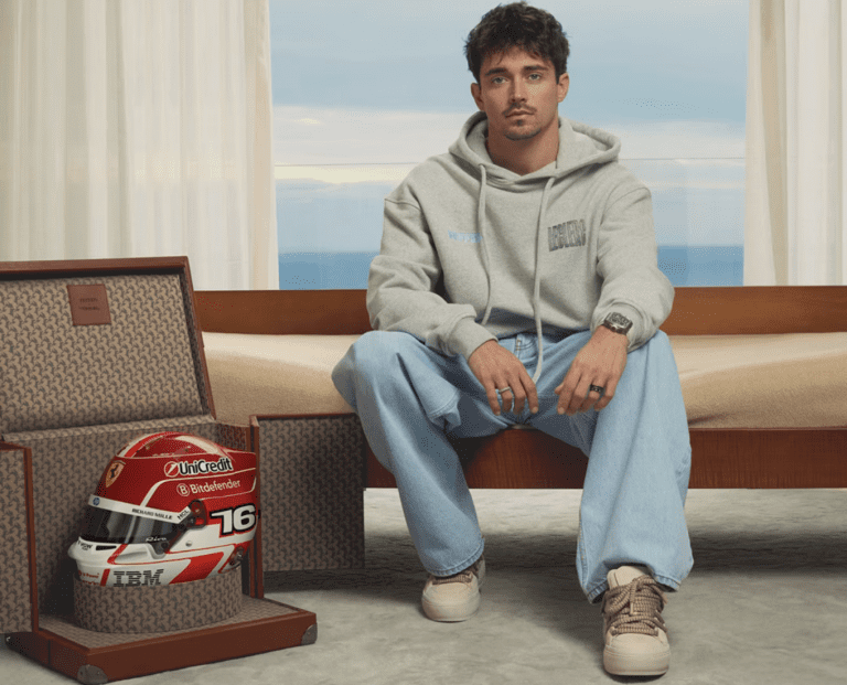 Et voici la première collection capsule Ferrari x Charles Leclerc