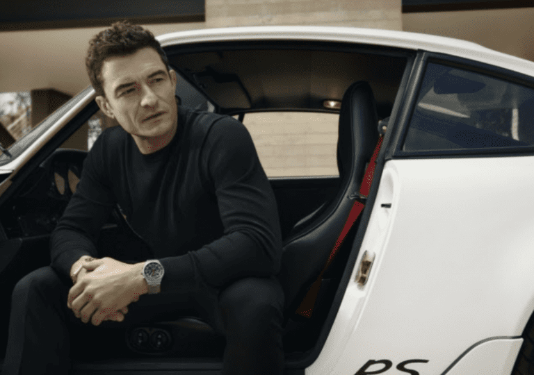 Un chronographe Porsche Design pour Orlando Bloom