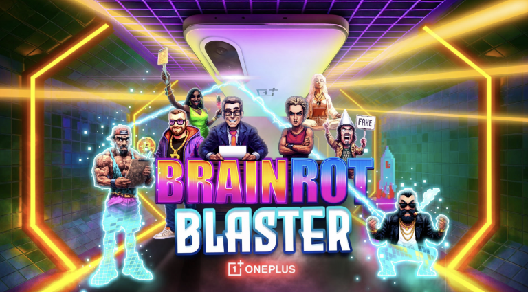 Brain Rot Blaster, le jeu en ligne de OnePlus qui dénonce le fléau du doomscolling