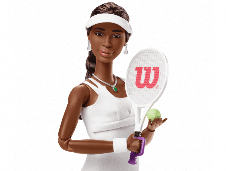 Barbie célèbre l’icône du tennis Venus Williams  avec une poupée inédite