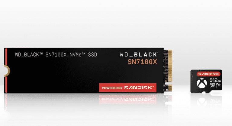 Sandisk annonce une carte mémoire microSD exclusive et un SSD pour les ROG Xbox Ally et ROG Xbox Ally X