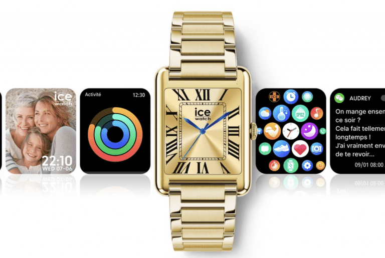 ICE smart TKS 2.0, une montre connectée à l’élégance vintage