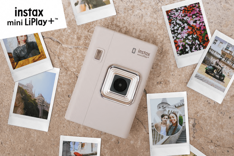Instax lance son nouvel appareil photo instantané hybride : l’instax mini LiPlay+