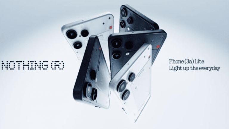 Nothing présente le Phone (3a) Lite, entre style unique et innovation accessible