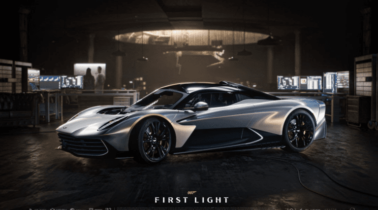 007 First Light – La supercar Aston Martin Valhalla sera présente dans le jeu