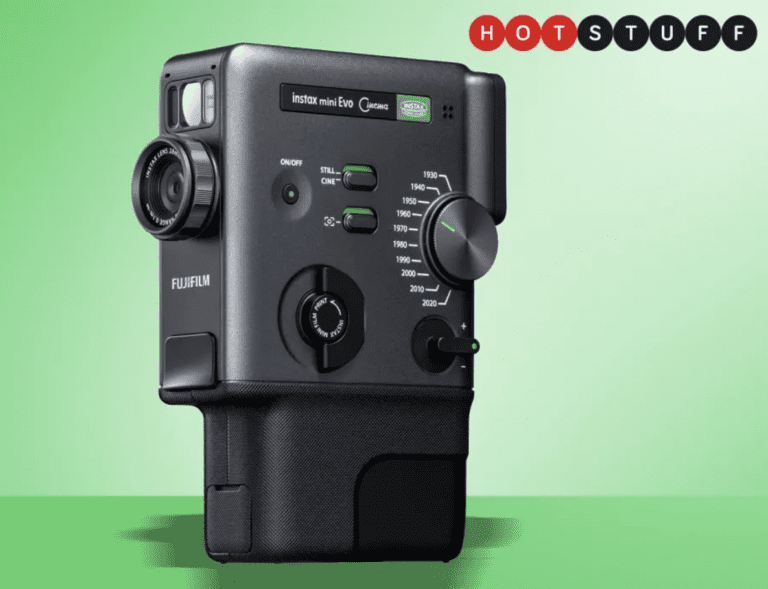 Instax Mini Evo Cinema, un charme rétro irrésistible