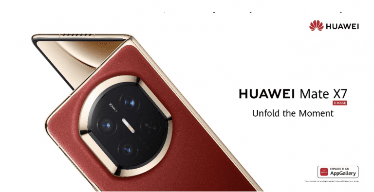 Huawei lance le Mate X7, le smartphone pliable sans compromis