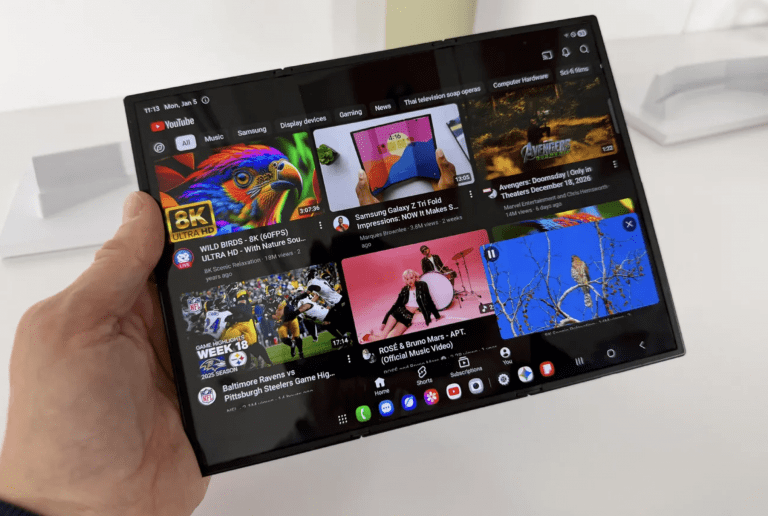 Samsung dévoile le prix du Galaxy Z TriFold, et c’est le double d’un Galaxy S25 Ultra
