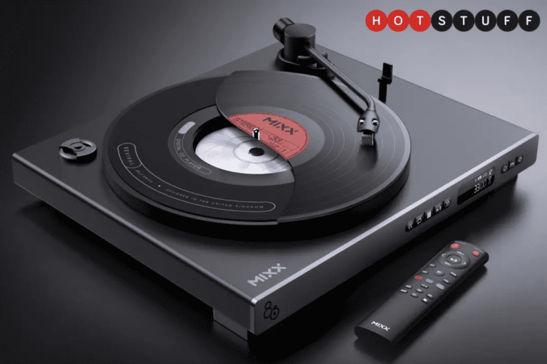 Cette platine vinyle deux-en-un cache un secret