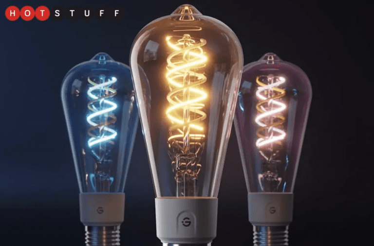 On adore les ampoules connectées rétro à couleurs changeantes de Govee