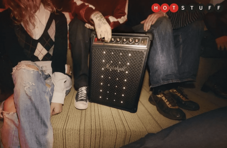 L’enceinte Marshall Bromley 450, plus compacte, n’en est pas moins puissante