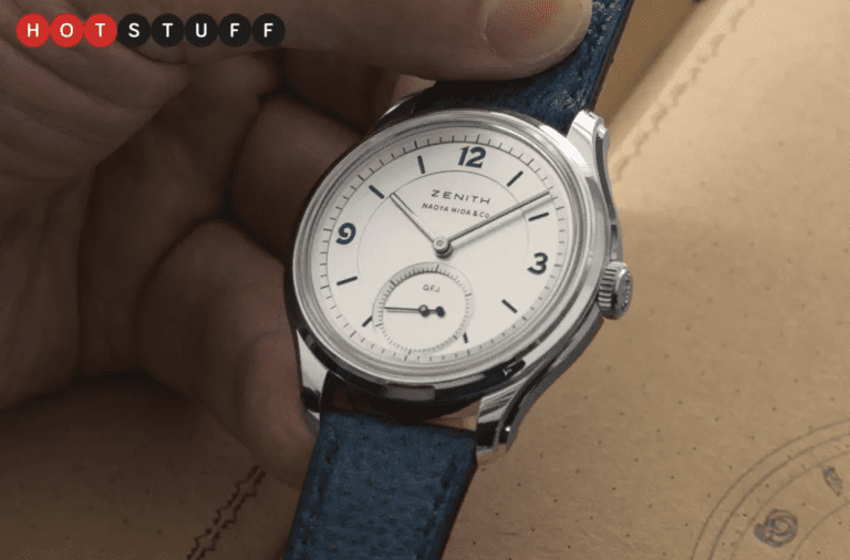 La G.F.J. de Zenith avec Naoya Hida & Co est l’une des collaborations horlogères les plus éblouissantes lancées cette année