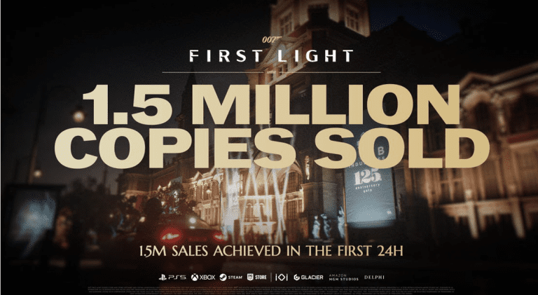 007 First Light : 1,5 million d’unités vendues en seulement 24 heures