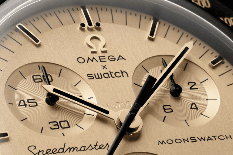 Nouvelle Swatch x Omega MoonSwatch Mission to the Moon 1969 édition limitée : 11 grammes d’or et une file d’attente virtuelle