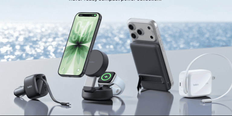 Les 4 essentiels Belkin à emporter pour les vacances d’été