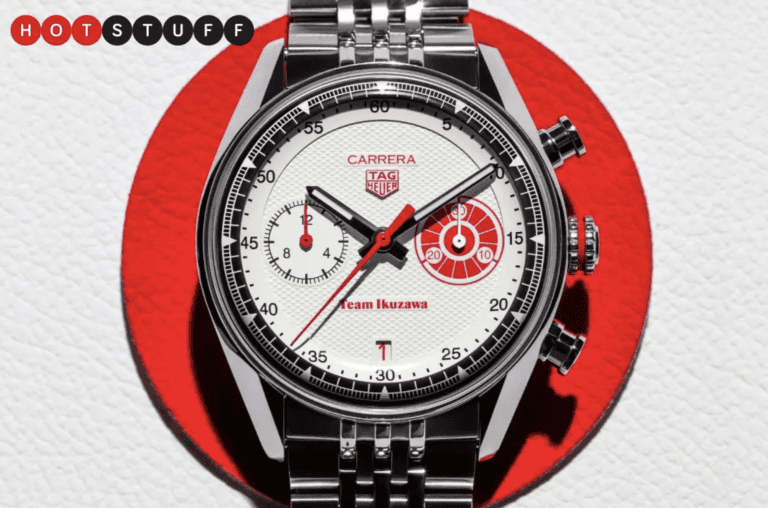 La TAG Heuer Carrera x Team Ikuzawa célèbre la culture automobile, et elle est livrée avec l’écrin de montre le plus cool jamais vu