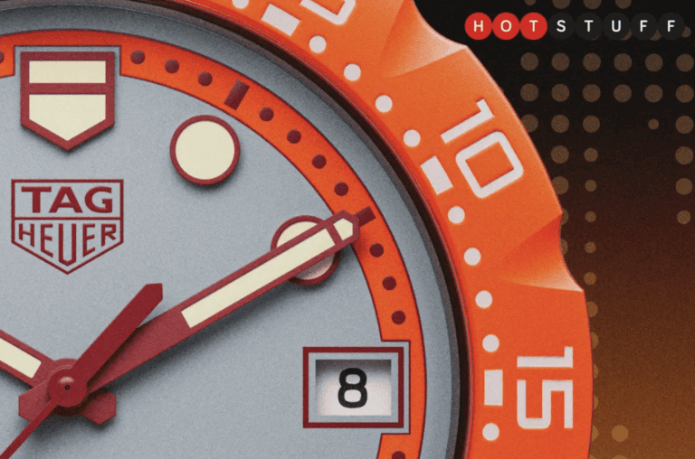 TAG Heuer passe sa Formula 1 au orange pour le Grand Prix des Pays-Bas