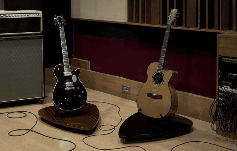 Aeropick, une scène faite main pour votre guitare